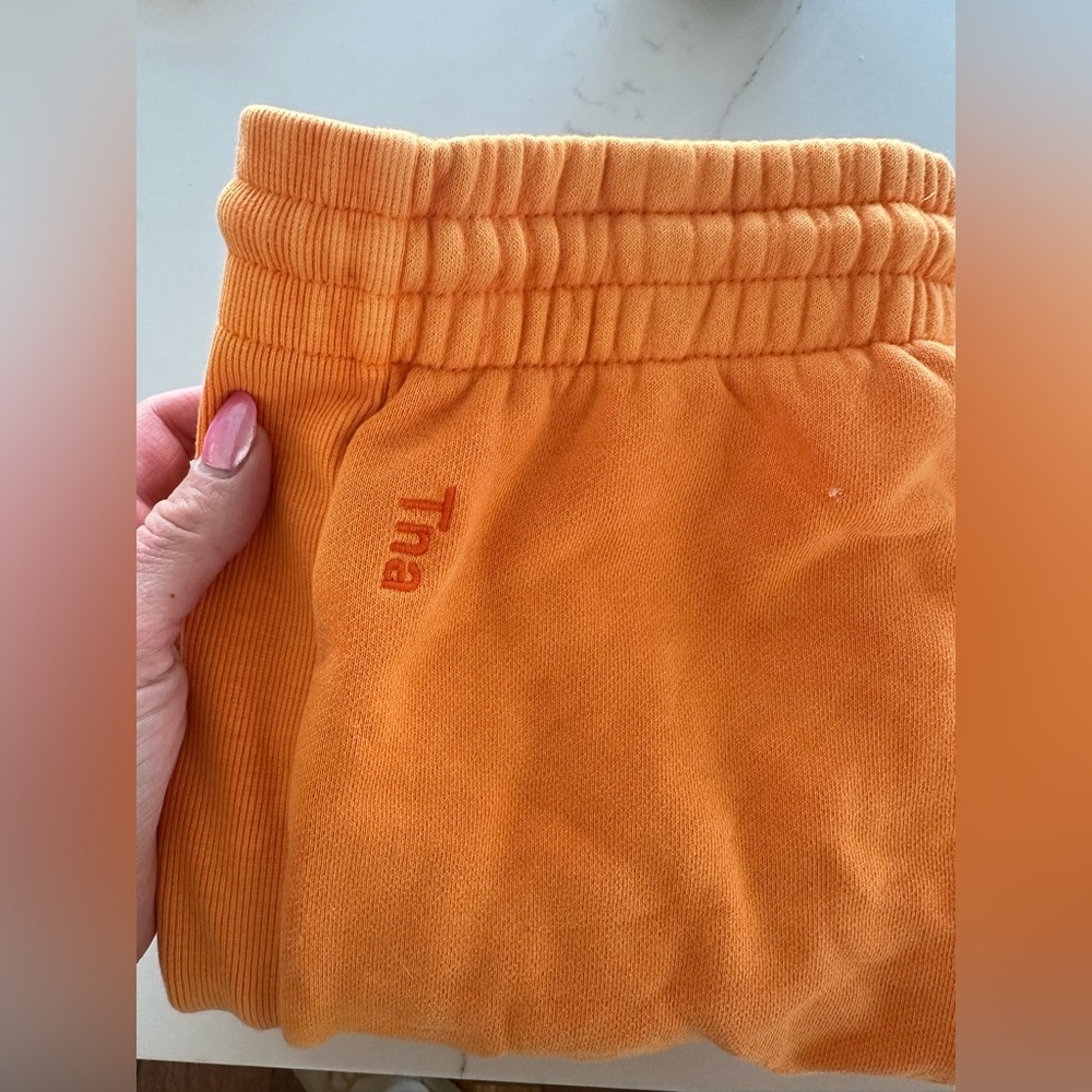 Aritzia TNA NEW cozy fleece boyfriend sweatpant size XS